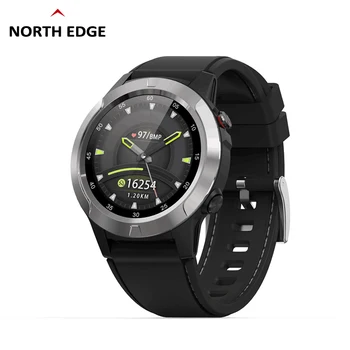 

NORTH EDGE GPS Smart Watch Men Digital Watch Heart Rate Altitude Barometer Compass Smartwatch Men Running Sport Fitness Tracker