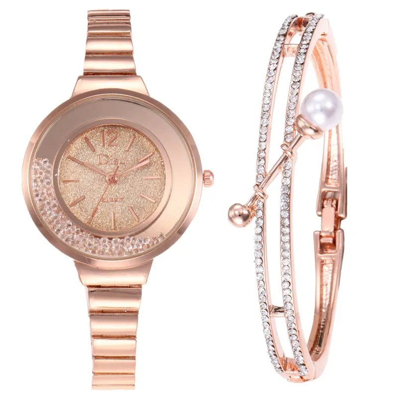 

Reloj Mujer Rose Gold Women Bracelet Watches Fashion Luxury Quartz-Watch Brand Ladies Casual Dress Sport Watch Clock Dropshiping