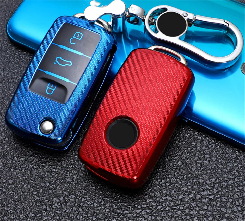 Cover chiave telecomando per VW volkswagen Polo Bora Tiguan Passat Golf 6 Lavida - H798ea0d9d33e43b08f7023f9fb4692407