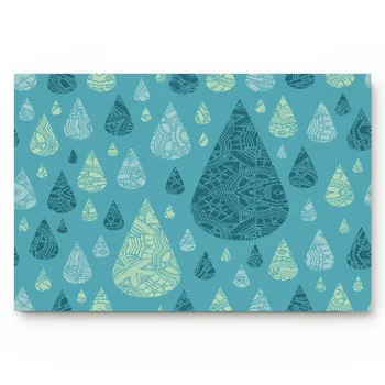 

Doormat Entrance Floor Mat Bohemian Raindrops Door mat Decorative Indoor Outdoor Doormat