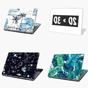

2D 3D Black and White Protective Sticker Skins for Dell HP Lenovo Acer Xiaomi Asus 13 14 15" Laptop Top Bottom Palm Rest Skin