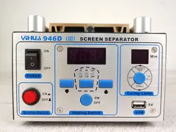 YIHUA – séparateur LCD 946D III, pompe à vide à forte aspiration intégrée, machine de séparation LCD pour réparation d'écran fendu de verre de téléphone 