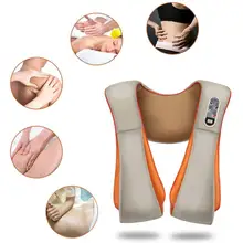 U Shape Heat Deep Kneading Infrared Massager Electrical Shiatsu Back Neck Shoulder Body Massager Infrared Massager Car/Home