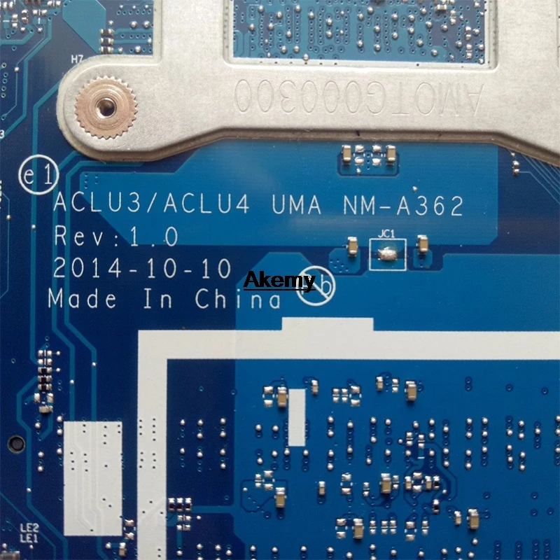Тестирование ACLU1 ACLU2 UMA NM-A272 NM-A362 для lenovo G50-70 Z50-70 G50-70M G50-80 Тетрадь материнская плата i5-CPU