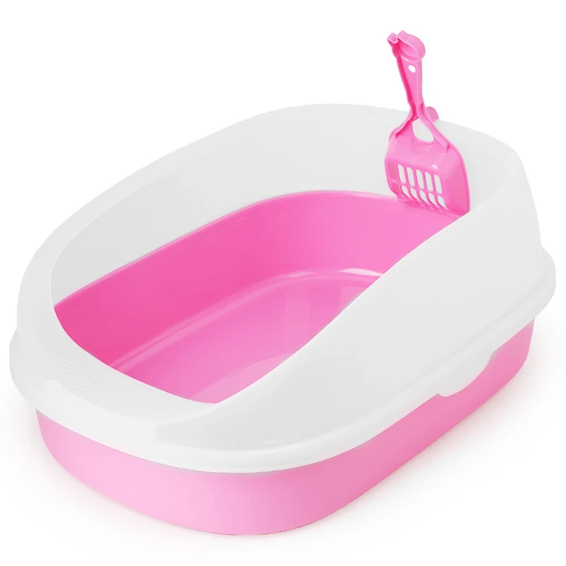 Toilet Bedpan Cat Litter Box Cat Dog Tray Toilet Supply Teddy Anti-Splash Pet Dog Toilette Puppy Indoor Home Plastic Sandbox C Toilet Bedpan Cat Litter Box Cat Dog Tray Toilet Supply Teddy Anti-Splash Pet Dog Toilette Puppy Indoor Home Plastic Sandbox C