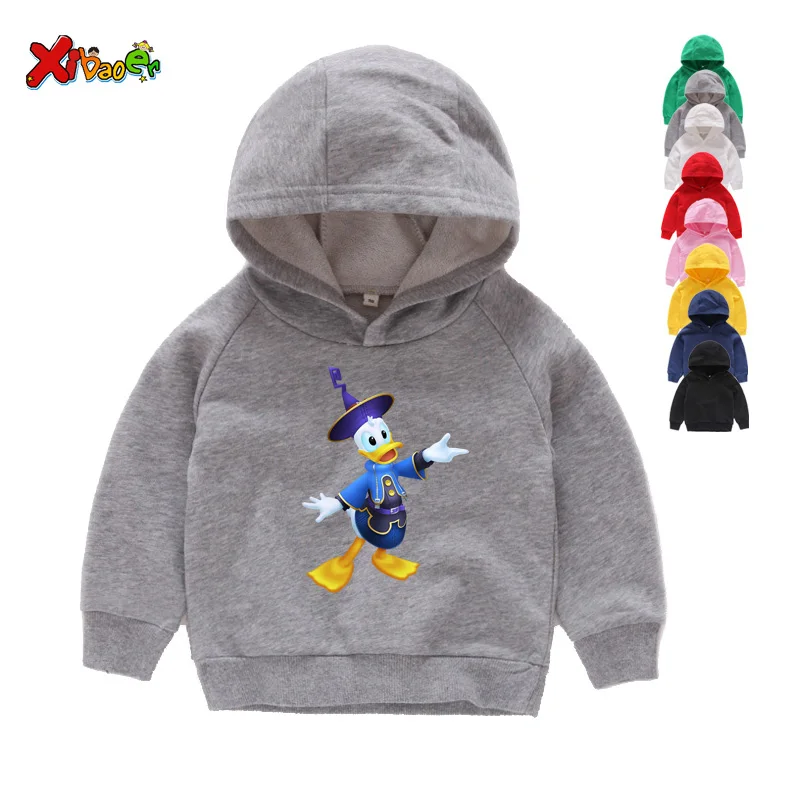 Kids Hoodies Hoodies Sweatshirts Cartoon Children Clothing Girl Pink Hoodies 3 4 6 8 10 12 Year - Цвет: Kids Hoodies