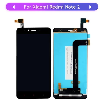 

3PCS For Xiaomi Redmi Note 2 Full LCD Display Complete Touch + LCD Assembly Digitizer Replacement