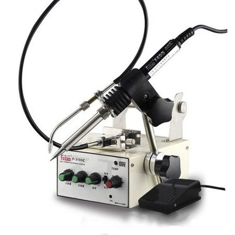 Soldering 220v Automatic Tin Feeding Machine Constant Temperature Soldering Iron Teclast Iron F3100C Multi-function Foot Soldering Machine Soldering 220v Automatic Tin Feeding Machine Constant Temperature Soldering Iron Teclast Iron F3100C Multi-function Foot Soldering Machine