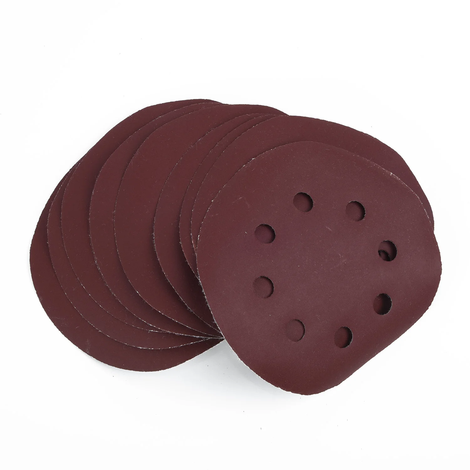 50 шт. 125 мм 5 шлифовальных дисков колодки 400-1200 Mix орбитальный ...