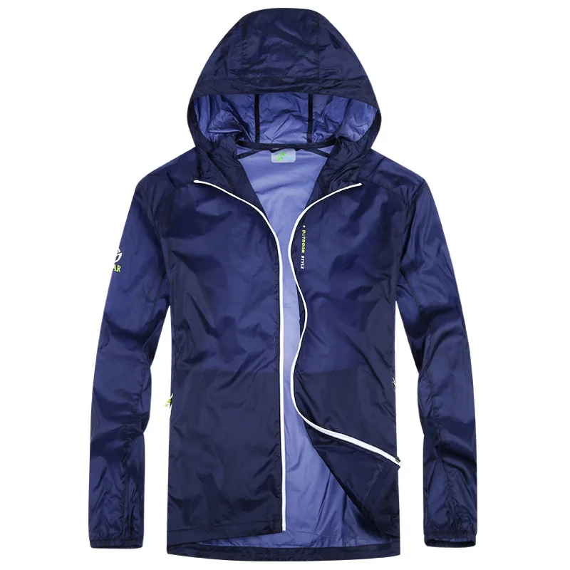 

A Generation of Fat New Products Men's Wind Shield Ultra-Light Waterproof UV-Protection Sun Protection Clothing Customizable Log