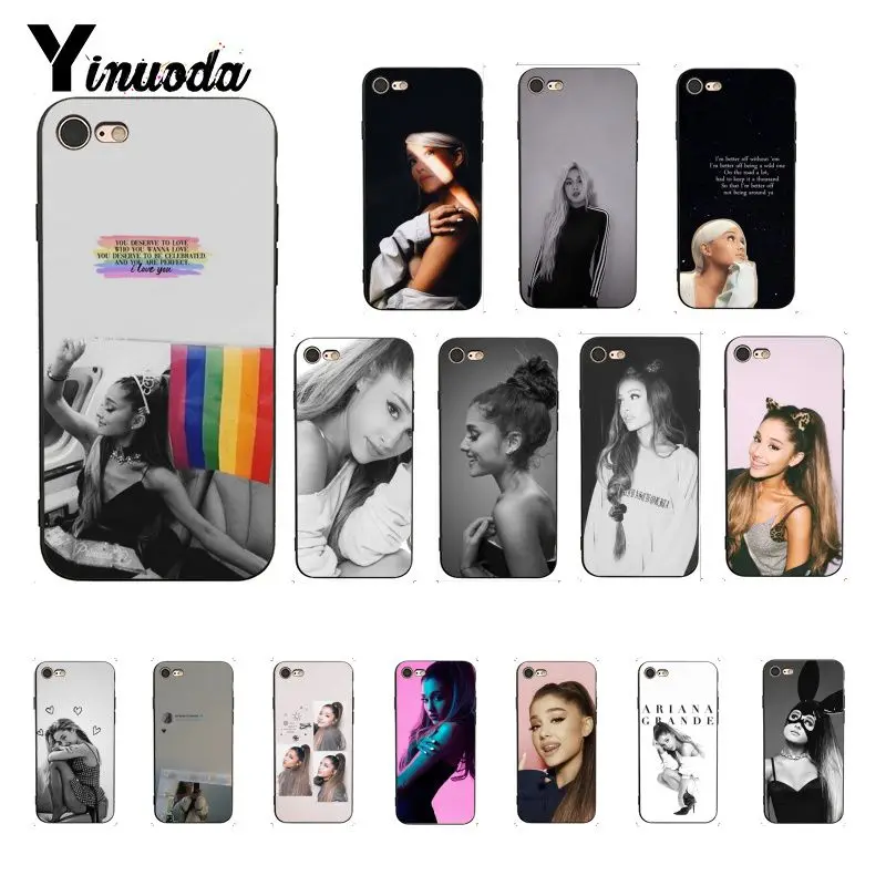 Yinuoda Ariana Grande God-это женский Мягкий чехол из ТПУ для телефона iPhone 8 7 6S X XS MAX 5 5S SE XR 11 Pro