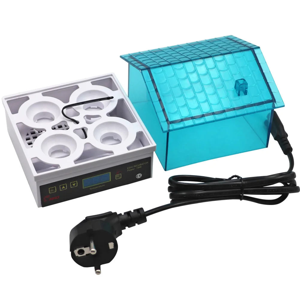 Automatic-4-Mini-Egg-Digital-Incubator-Small-Poultry-Breeding-Machine-Temperature-Control-Incubator-for-ChickenDuck-Birds.jpg Automatikus 4 Mini Tojás Digitális Inkubátor Kis Baromfi -Tenyésztő Gép Hőmérséklet -Szabályozó Inkubátor A Chickenduck Madarak Fürjéhez - Image 5