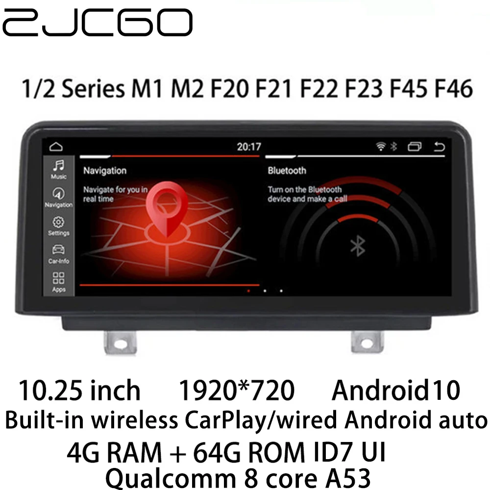 Автомобильный мультимедийный плеер стерео GPS DVD радио навигация Android CIC NBT EVO для BMW