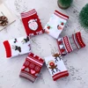 1 Pair Unisex Christmas Socks Santa Claus For Man Woman Lady Thickness Cotton Knit Xmas Funny Socks Elk Santa Stockings ► Photo 3/6