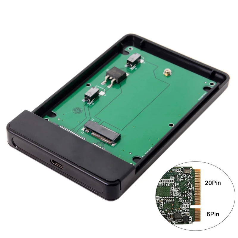 USB-C тип-c до 20+ 6Pin SATA SSD чехол для жесткого диска для lenovo Thinkpad X1 Carbon UC-122