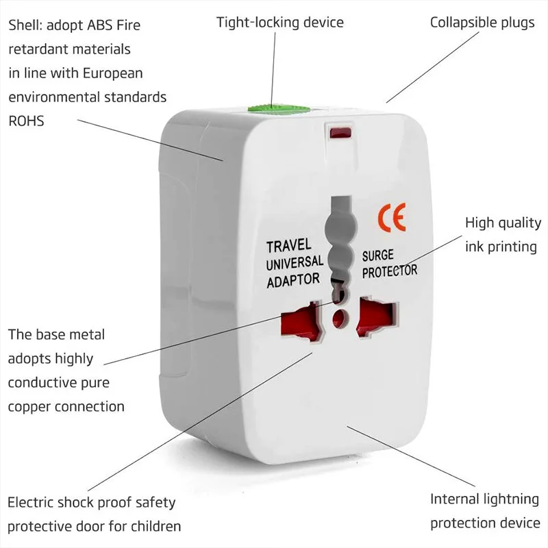 Универсальное зарядное устройство AC power Stecker для samsung для huawei, автомобильное зарядное устройство usb quick 4,0, зарядное устройство для телефона portatil, быстрая зарядка type c 3