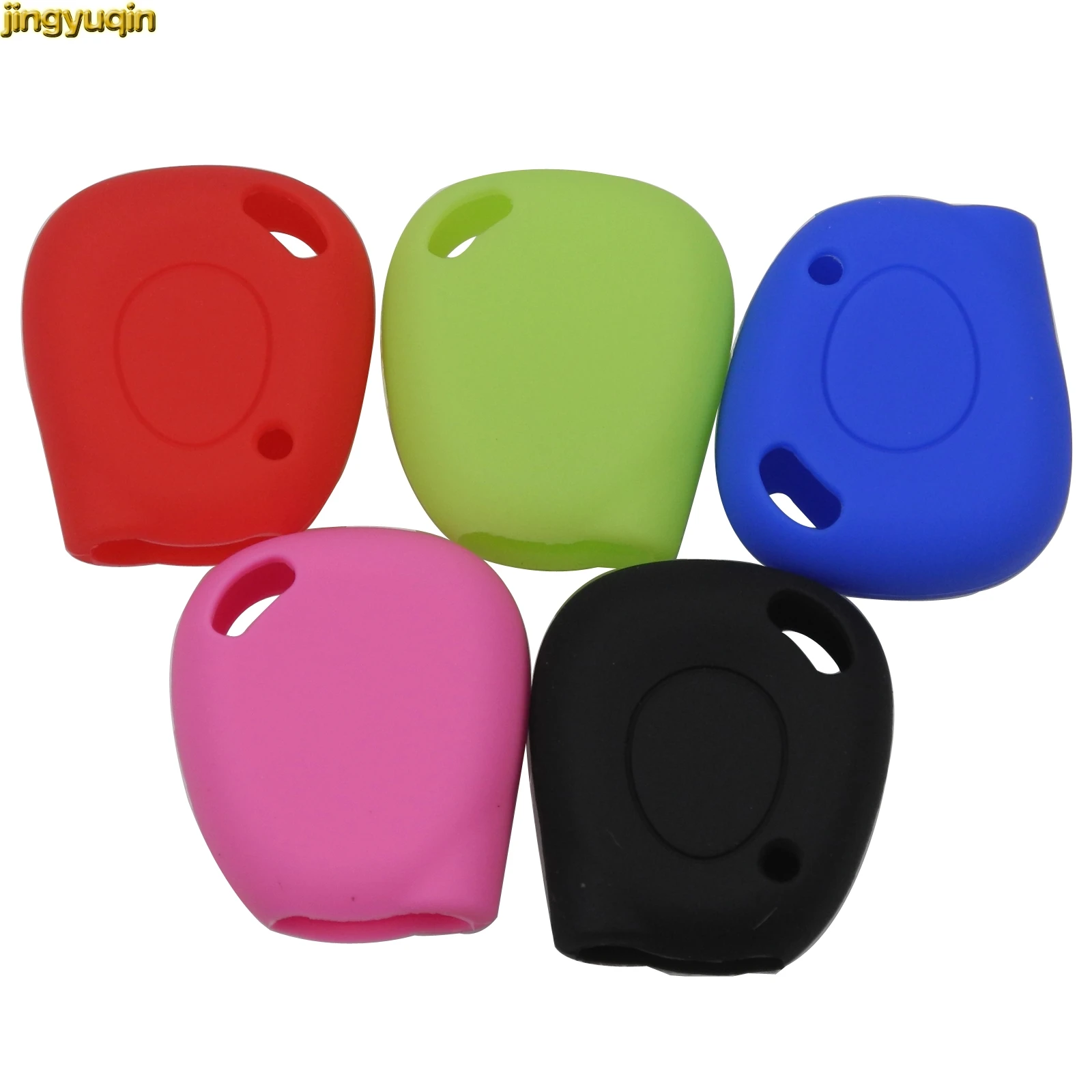 Jingyuqin Silicone Auto Car Key Case Cover for Renault Megane Scenic Clio Laguna Espace Twingo Kangoo Master Styling | Автомобили и