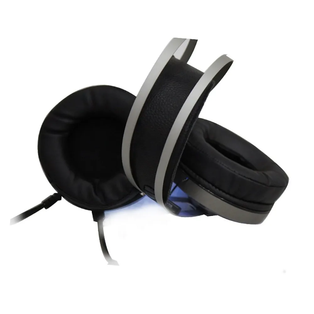 CLAITE A60 3,5 мм USB игровые стереонаушники 7,1 канальная гарнитура RGB световая накладная стереогарнитура для ноутбука компьютера
