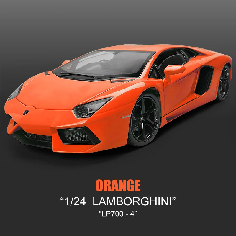 1:32 lambora LP700-4 игрушка автомобиль статический сплав модель автомобиля коллекционная машинка Модель украшения для детей Подарки - Цвет: 24033 no box