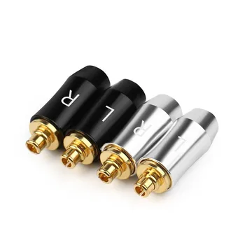 

5Pairs For MMCX Jack Earphone Pin Audio Connector For Se425 Se525 Se535 Se846 HiFi Headset Gold Plated DIY Plug Metal Adapter