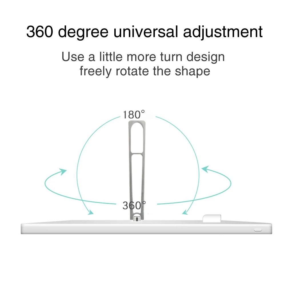 Подавление 360 Вращающийся домашний подарок USB Перезаряжаемый время анти усталость украшение терапия лампа ночник Солнечный свет моделирование