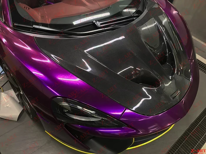 Передняя крышка из углеродного волокна Z-ART для Mclaren 540 P1 передняя багажника 570S