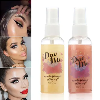 

Bronzer Highlighter Liquid Setting Spray Illuminating Shimmer Face highlighter Long-lasting Foundation Brighten Glow TSLM2