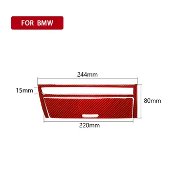 

2pcs Center console sticker Storage Decor For BMW Old 3 Series E46 Interior Left-hand