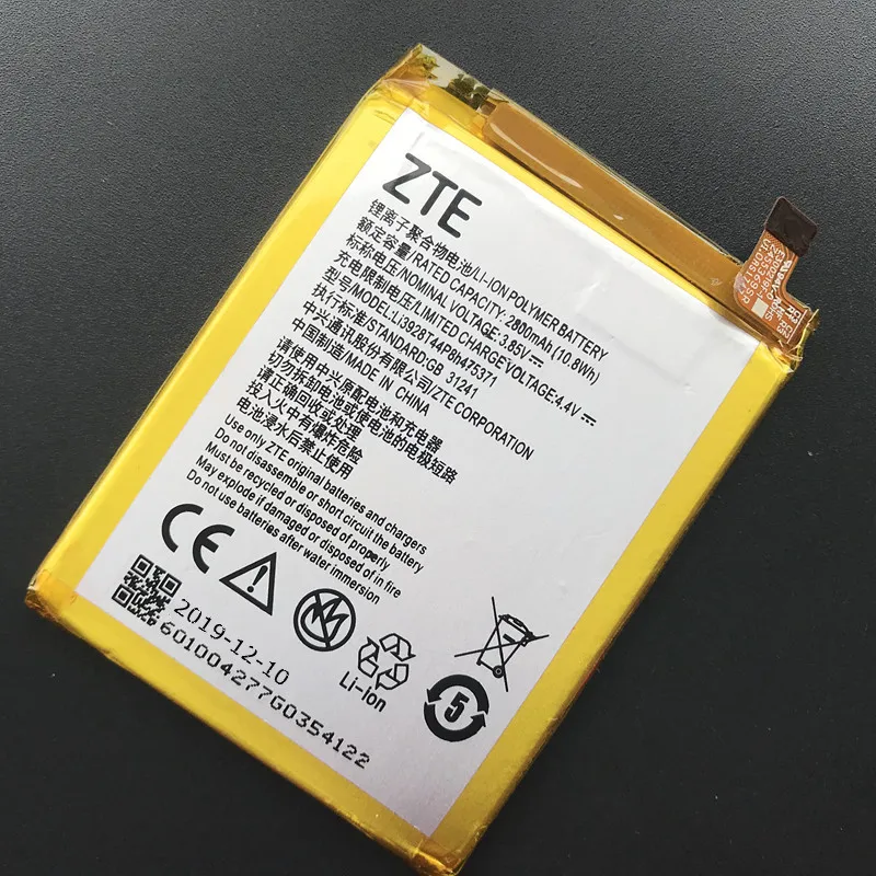 Новый оригинальный аккумулятор 2800 мАч Li3928T44P8h475371 для ZTE Blade V8 Mini V8mini BV0850