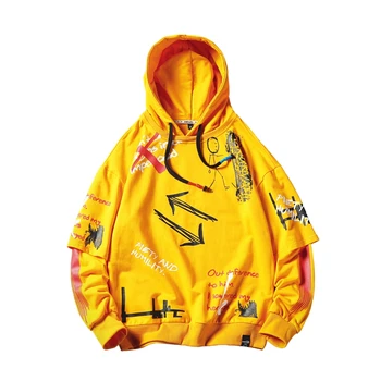 

HENCHIRY 2019 new Quality Brand Men Hoodie 2019 Autumn Male Hip Hop Streetwear Men Pullover Sweatshirt Hoodies Men Winter Hoodie