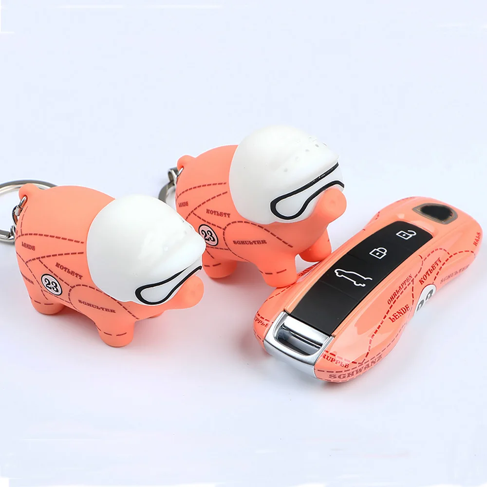 

Car Remote Key Case Key Covers For Porsche Panamera Carman Macann Bobst Cayenne 911 970 981 991 92A 2017 Car Accessories