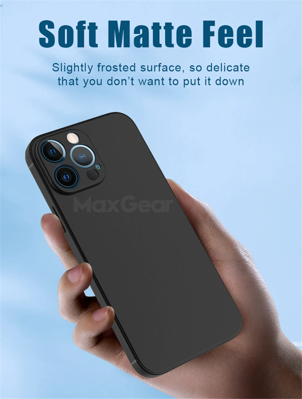 Matte Ultra Thin Silicone Case For iphone 12 13 11 Pro Max 13 Mini X XS Max XR 7 8 6 S 6S Plus SE 2020 Soft TPU Black Back Cover 11 phone case