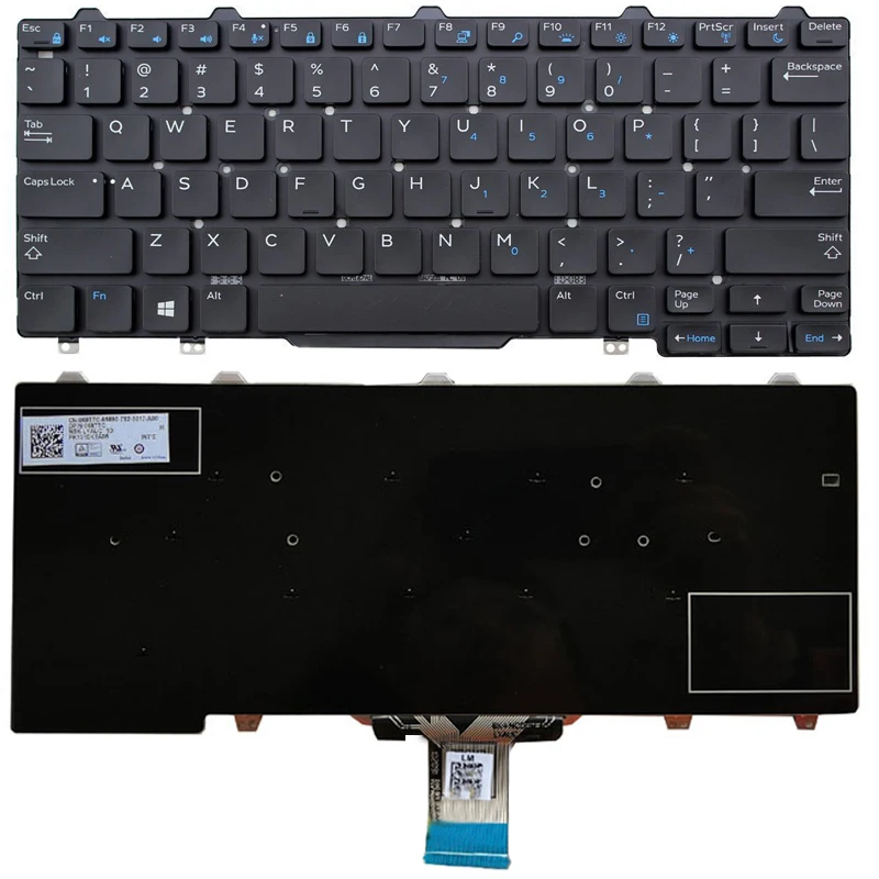 Новая клавиатура ноутбука для Dell E7250 E5250 E5270 3P2DR США