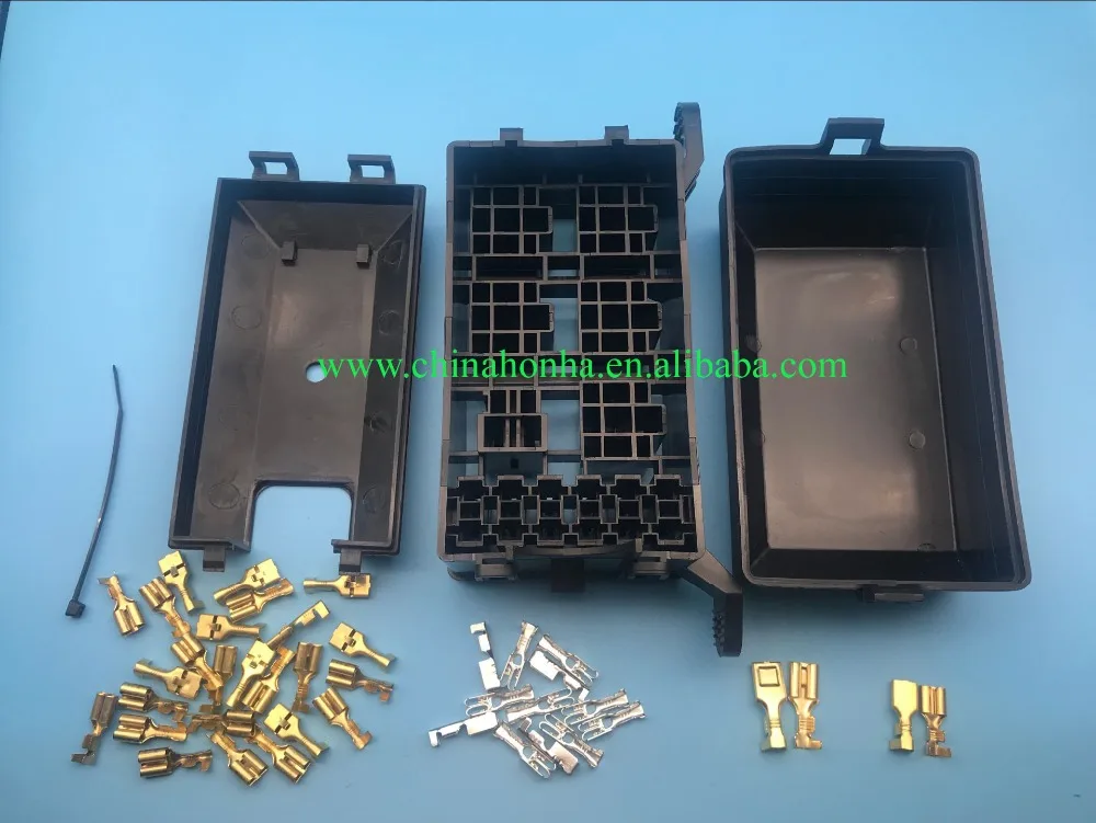 

12 слотов реле коробка 6 реле 6 ATC ATO стандарт F использование s держатель Блок 41 шт. металлические контакты универсальные для автомобильного и морского использования