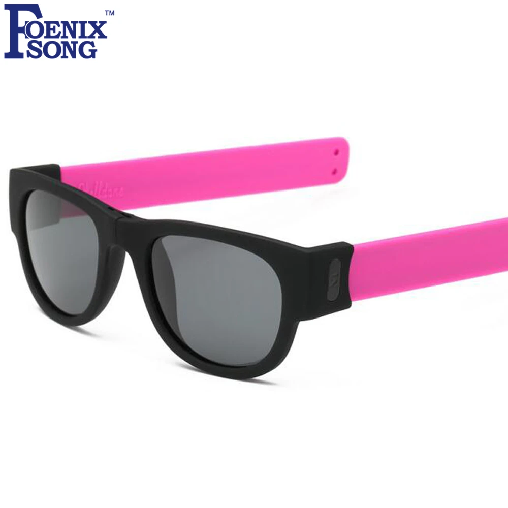 FOENIXSONG, мужские, женские, поляризационные солнцезащитные очки, UV400, защита линз, складная оправа, солнцезащитные очки, Oculos De Sol, детские очки