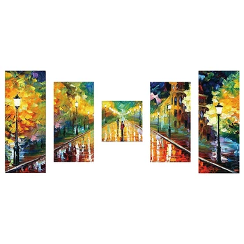 

5D Full Drill Diy ic Square Quadruple Diamond Painting Living Room Bedroom Masonry Explosion Cross Stitch Decor Kit 4