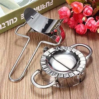 

2 pieceStainless Steel Dumpling Mold Set Of Dumpling Mould Dumpling Pie Ravioli Making Mold Mould Kitchen