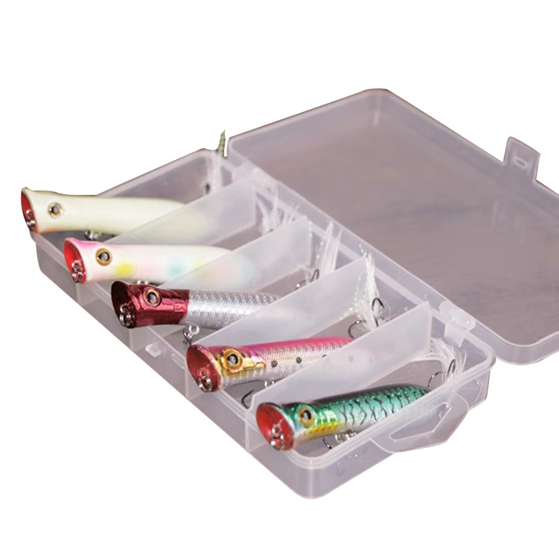 

5Pcs per Wobbler Fishing Lure Floating Crankbait Artificial Bait er Pesca Carp Pike