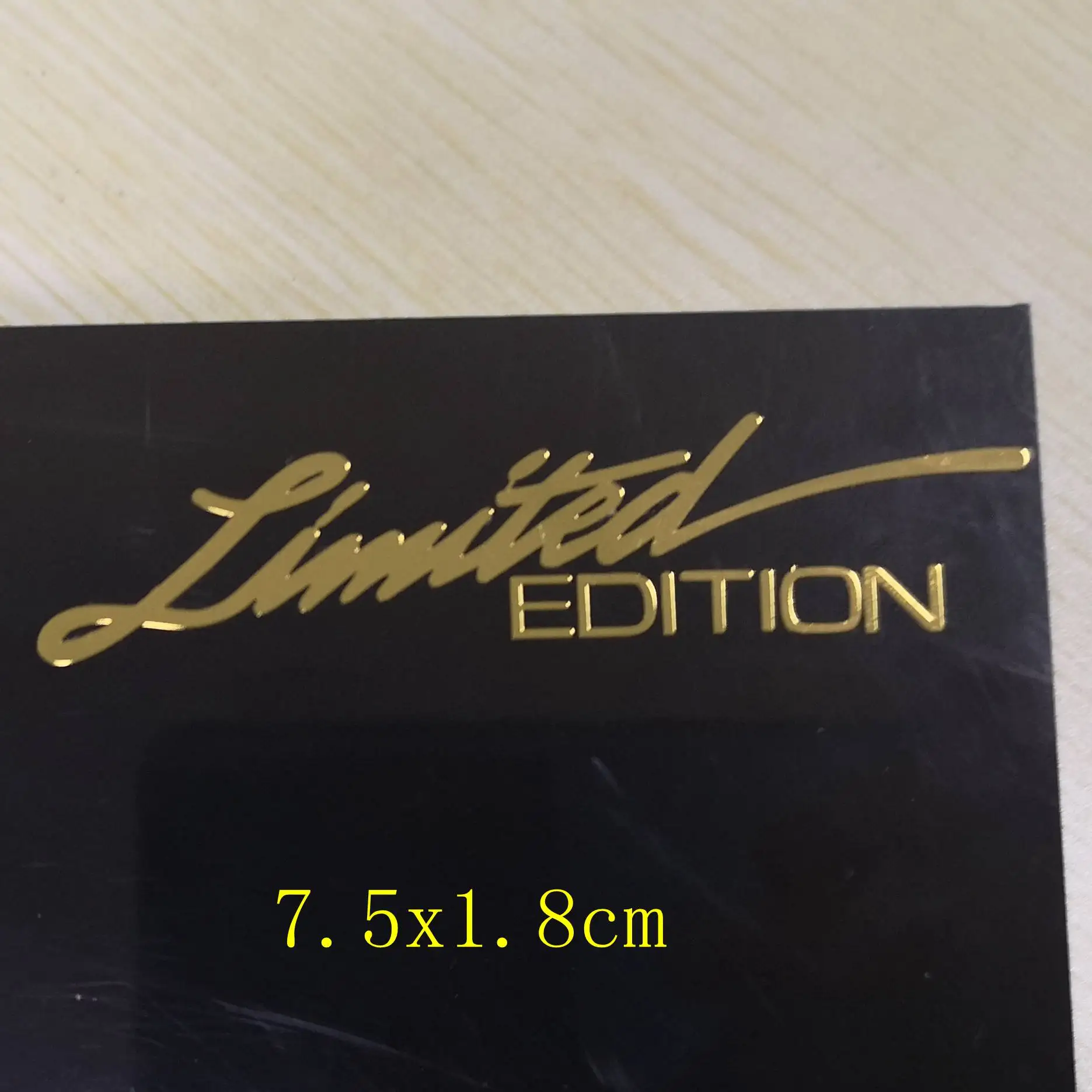 Три Ratels MT 057 #7 5x1 8 см limted эмблема edition Творческий 3D металлические наклейки для