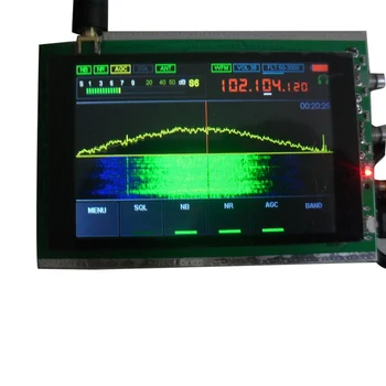 

50K-200MHz DSP SDR Accessories Durable Radio Malahit DSP SDR HAM Receiver + 3.5 Inch LCD 1P Full Mode 3.5 Inch Backlight Control