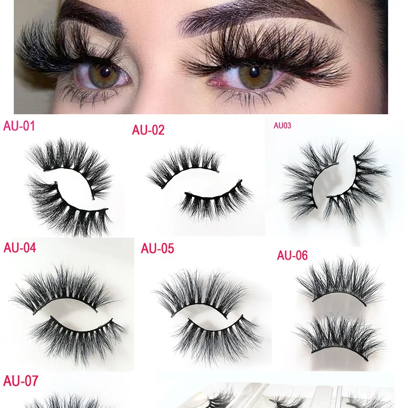 

Wholesale Mink Lashes Real Mink Eyelashes Beauty Makeup Eye Tools natural dramatic volume eyelashes extension false eyelash
