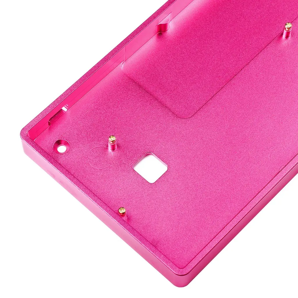 Alu Caso Para 60% Teclado Mecânico Compatível