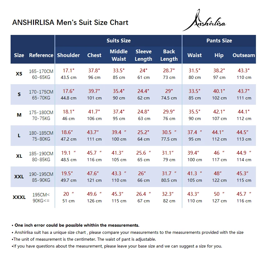 xs-3xl man suit