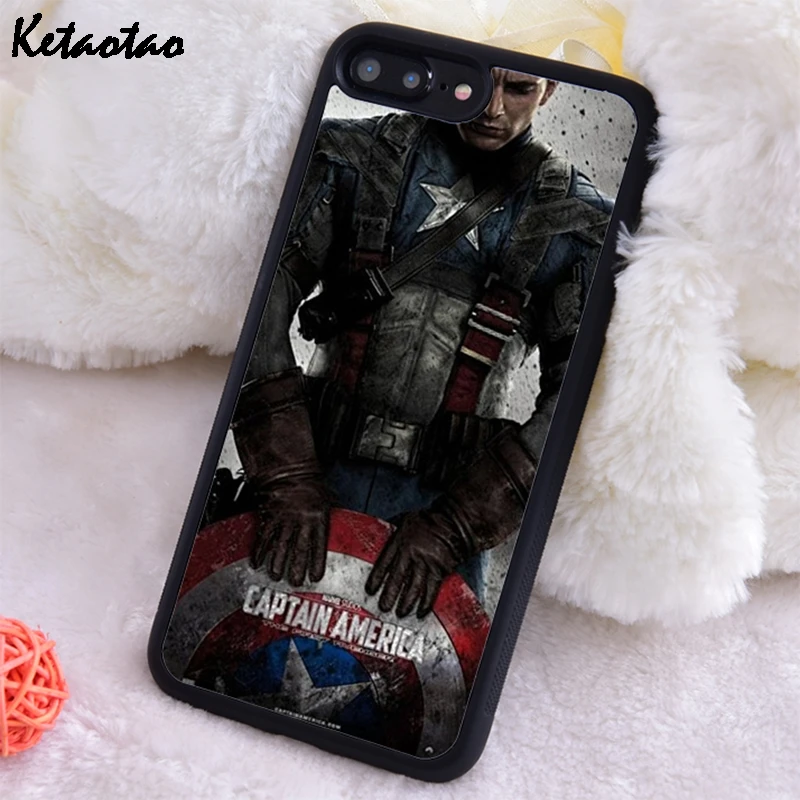Ketaotao Капитан Америка Гражданская война с принтами &quotMarvel&quot &quotМстители&quot из