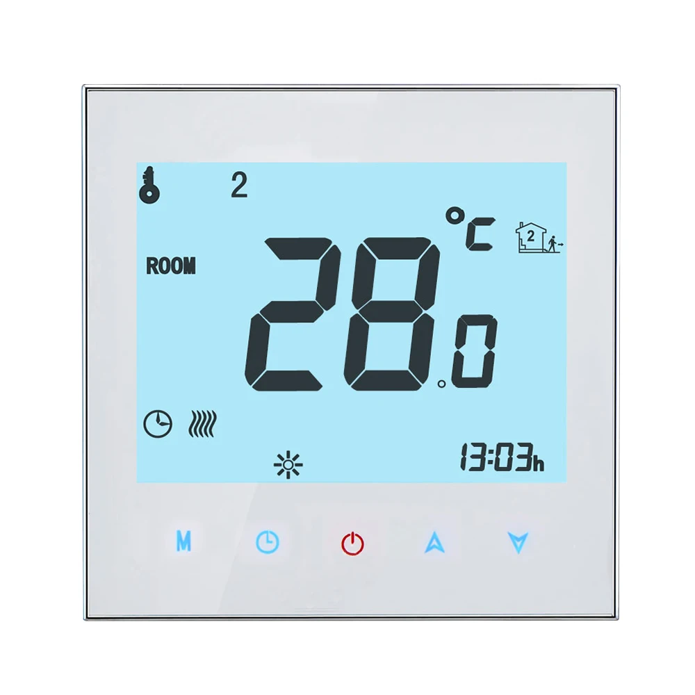 Водно-газовый котел термостат умный WiFi цифровой контроль температуры ler Tuya/SmartLife контроль совместим с Amazon Google Home - Комплект: Набор1