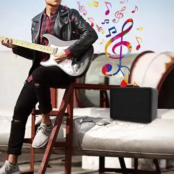 

Portable Electric Guitar Amplifier Mini Guitar Amp Compatible with Bluetooth devices Musical Instrument Accessories