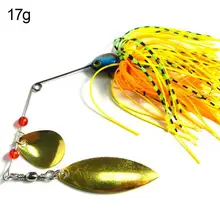 Saule Lame Spinner Appâts Leurre Buzzbait Leurres De Pêche Basse S'attaquer Crochet Crankbait 