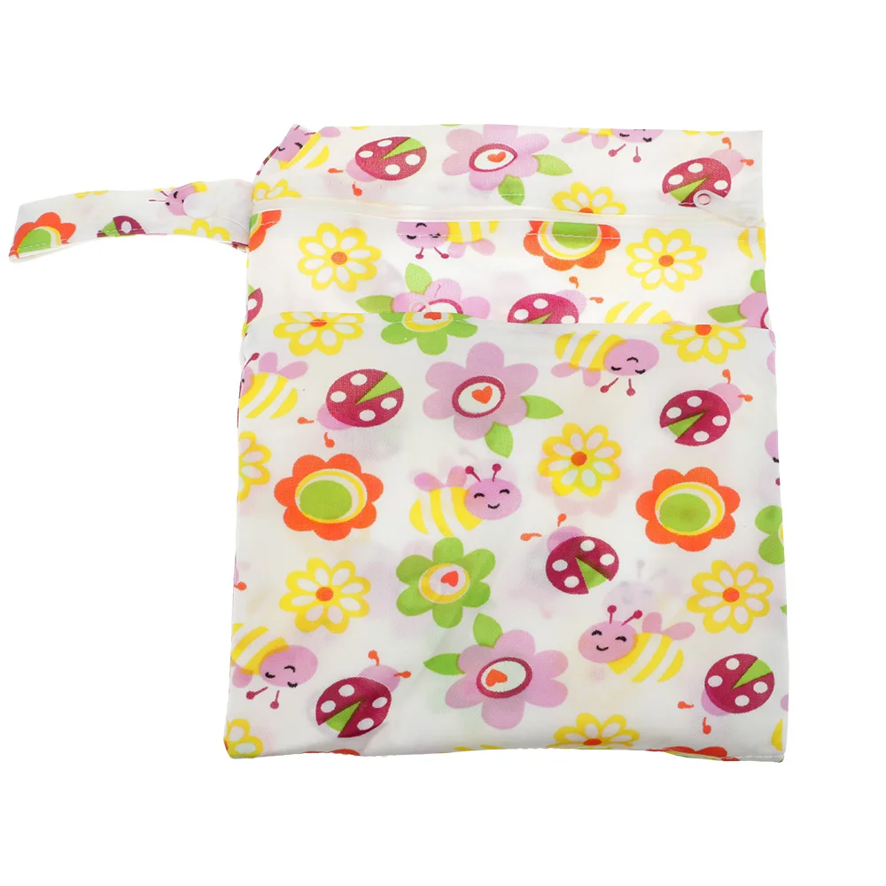Пеленки для хранения сумка для пеленок можно стирать детские 19,5*23,5 см; на молнии; с отделкой из дезодорант практичный