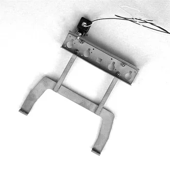 

Stainless Steel RC Tractor Fixed Wire Rack with LED Spotlight for 1/14 TAMIYA VOLVO FH12 FH16 Tractor Truck DIY Modified Car