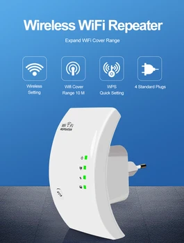 

300Mbps Wireless WiFi Repeater WiFi Booster WiFi Amplifier Wi-Fi Long Signal Range Extender Wi Fi repeater 802.11N Access point